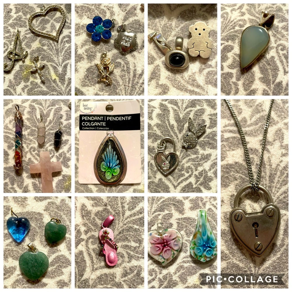 Costume jewelry necklace lot